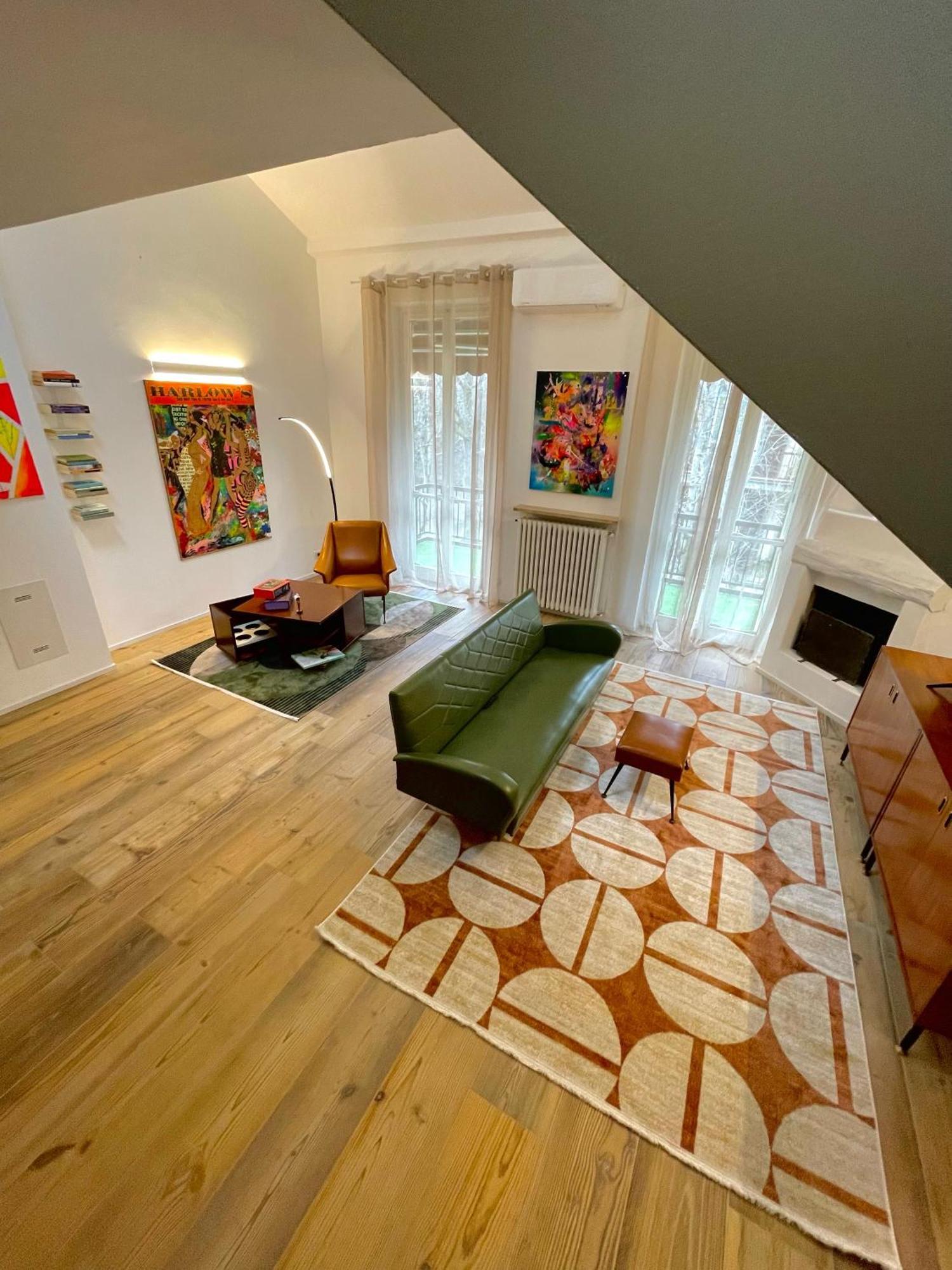 149 Borgo Ticino Suite Attico Di Lusso Con Terrazzo E Parking Privato Pavia Luaran gambar